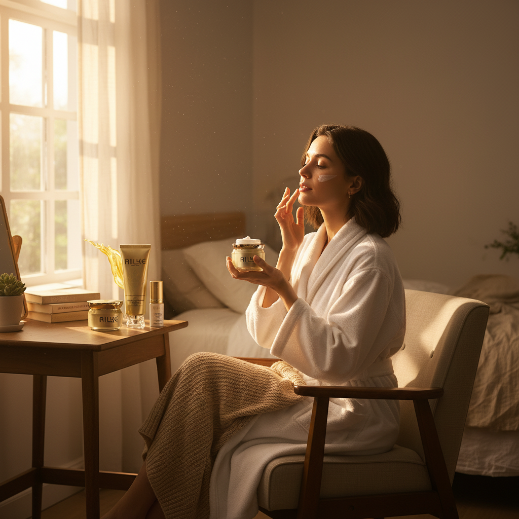 AILKE Dark Spot Corrector Bleaching Hydration Facial Cream With Spf35+ Lighting Skin Tone Korean Anti-sunburn Face Skin Care